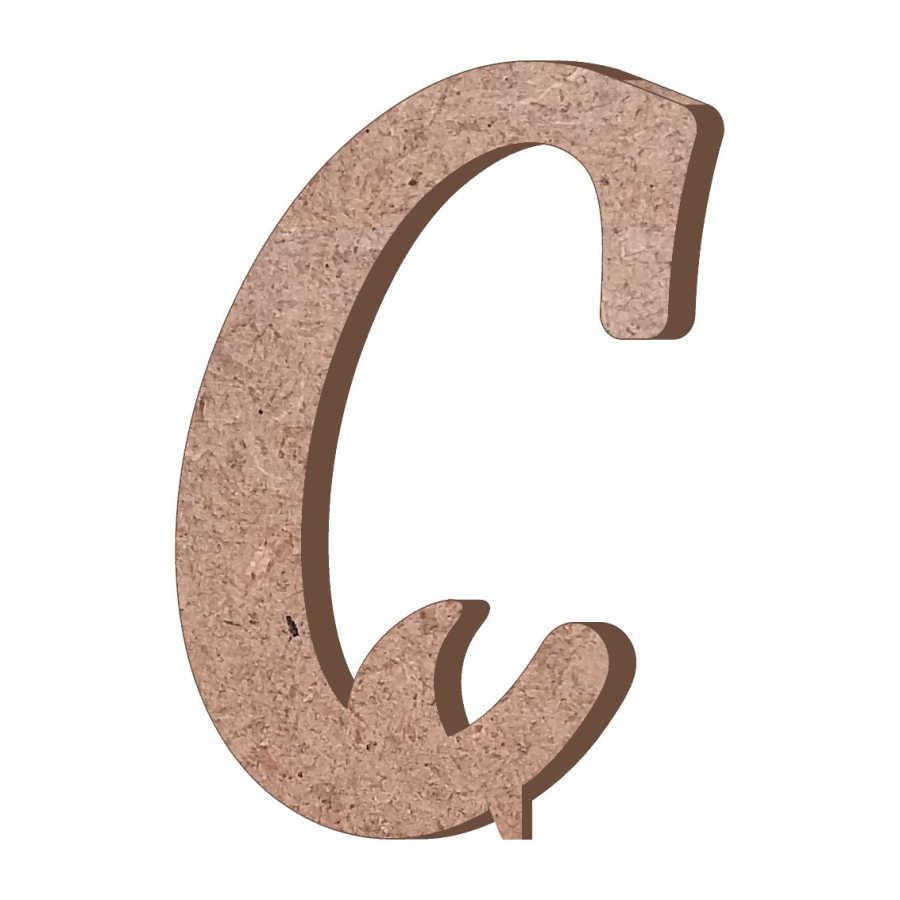 Hr4 C Letter Biblo Wood Object Standing Letters And Figures